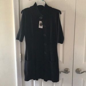 Kohls sweater black womens Large